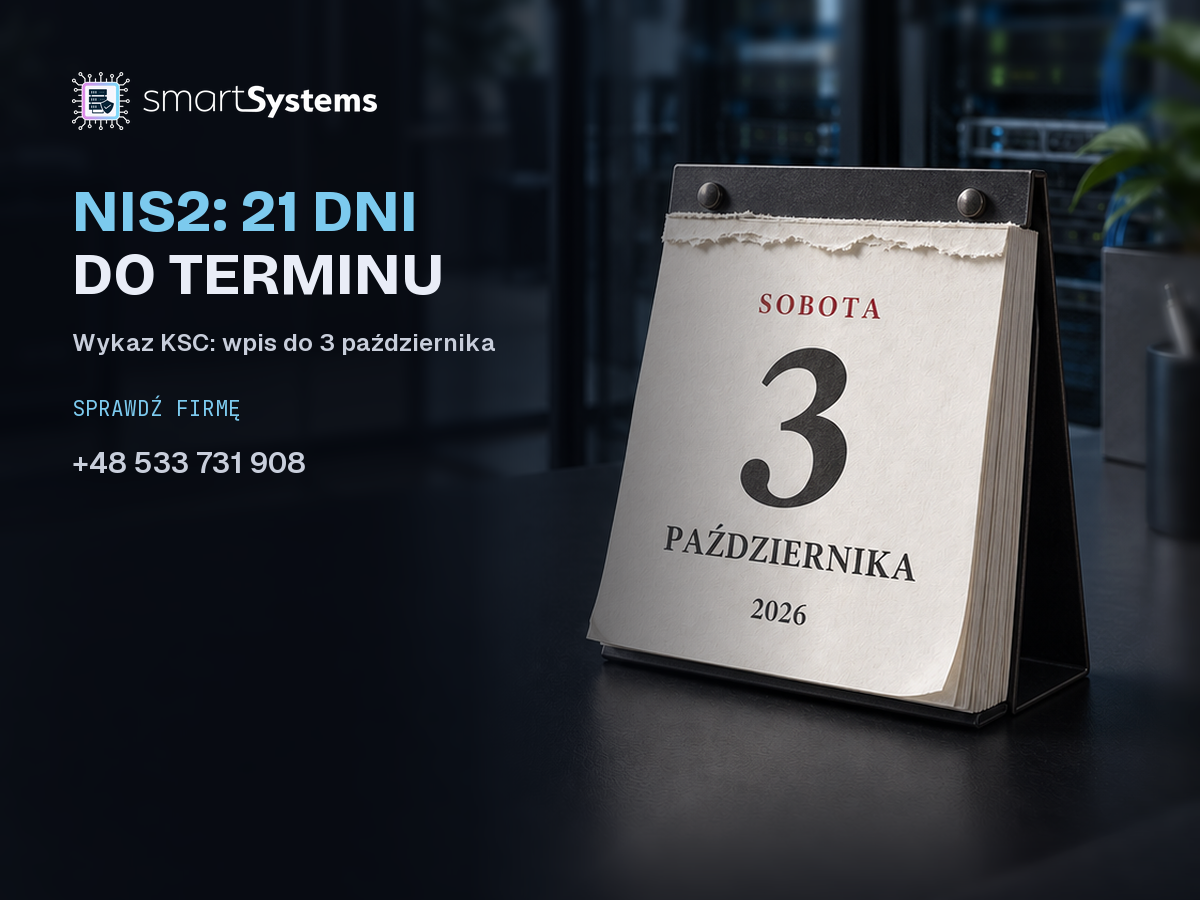 NIS2 i Wykaz KSC: 21 dni do terminu samorejestracji